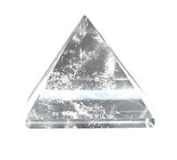 Clear Quartz Crystal Pyramid 1 Inch - Premium Crystal Gifts for Healing Crystals Enthusiasts - Meditation, Energy Balancing, and Spiritual Decorative Display Christmas Stocking Gifts