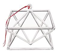 Clear Quartz Crystal Singing Pyramid, Excellent Sound Musical Instrument, For Healing Meditation, Perfect Chakra Healing, With Crystal Striker And Carry Case Bag(5 Inch)