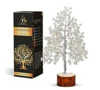 Clear Quartz Gemstone Tree for Positive Energy Feng Shui Bonsai Tree Crystal Tree for Home Living Room Decor Housewarming Gifts New Home Chakra Tree Quartz Crystal Spiritual Room Décor Unique Gift