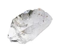 Clear Quartz Raw Crystals, Large 1.25-2.0" Healing Crystals Natural Rough Stones Crystal for Tumbling, Cabbing, Fountain Rocks, Decoration, Polishing, Wire Wrapping, Wicca & Reiki