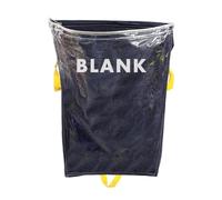 Clear Racksack Warehouse Recycling Sack 1000mm high x 920mm wide - 160L - Recycling Waste Segregation Management - Warehouse Recycling Sacks, Recycling Sacks (Pack of 10 - Blank)