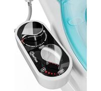 Clear Rear - The Buttler Bidet Toilet Attachment (1-Pack) Easy Setup Non-Electric Mechanical Bidet Sprayer, Self-Cleaning Nozzle & Adjustable Pressure