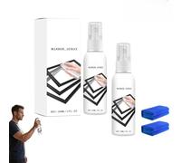 Clear Reflective Spray Paint Outdoor, Reflective Window Spray for Home & Car, One Way Mirror Sprays, Streak-Free Shine, For Home and Automotive Windows (2PCS)