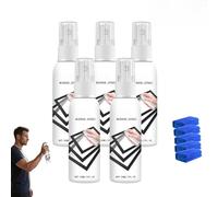 Clear Reflective Spray Paint Outdoor, Reflective Window Spray for Home & Car, One Way Mirror Sprays, Streak-Free Shine, For Home and Automotive Windows (5PCS)