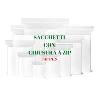 Clear Resealable Sachets | Clear Seal Bags | Strong Resealable Plastic Zip Lock Bags Large & Small for Shipping & Multipurpose Packaging (30, 50x70CM)