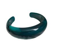 Clear resin jewelry delicate pastel floral pattern comfortable to wear daily jewelry for her minimalist design comfortable everyday wear, フリーサイズ