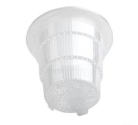 Clear Resin Mesh Pot for Orchids Home Gardening Container with Excellent Drainage and Ventilation Features (S)