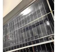 Clear Roller Shade,Transparent Pvc Roller Blind for Exterior Patio Gazebo,Uv Rain Snow Protection Outdoor Partitions Shades,Easy to Lift Outdoor Vinyl Curtain,50-160cm Width (W70xH130cm)