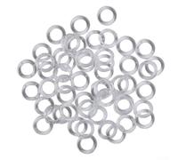 Clear Roman Blind Curtain for RINGs, 11mm Clear Plastic for RINGs For Roman Blinds, O- for RINGs Plastic Blind Roman for RING, Practical Cord Guide For Vertical Shades(20pcs)