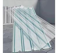 Clear Roof Sheet,1.2mm Fiberglass Daylighting Panels,Uv Protection Silent Self-Cleaning Roofing Cladding Panel,Length 0.5m-2.3m Optional,for Greenhouse Carport Balcony (0.9x1.2m/35x47in)