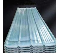 Clear Roof Sheet,1mm Fiberglass Daylighting Panels,3/5/8/12/15/18/20 Pcs Roof Panels,Greenhouse Shed Roofing Cladding Panel,Corrugated Roofing Sheets,Easy to Roll and Cut (0.9x1.6m/35x63in,15 pcs)