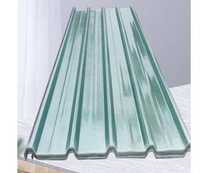 Clear Roof Sheet,Corrugated Roofing Sheets,2.2mm Thick FRP Daylighting Plate,Building Roofing Material,UV Protection Transparent Rainproof Board,Roof Panels,for Garage Carport (0.9x1.1m/35x43in)