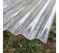 Clear Roof Sheet,Corrugated Roofing Sheets,Roof Wall Sheets Panels & Flashings,Garage Roofing Covers,Fiberglass Daylighting Panels,Cladding Replacement for Greenhouse,1mm (1 Pcs,0.9x1.35m/35x53in)