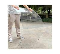 Clear Roof Sheet, Transparent Polycarbonate Sheets Multiple Sizes for Roofing and Greenhouse(1x5m(3.3x16.4ft))