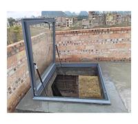 Clear Roof Skylight for Shed Tent Garage Basement & Attic - 34x38in Outdoor Window for Enhanced Natural Light & Ventilation