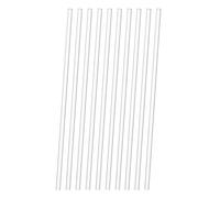 Clear Round Bar Model Material Stick， 10 Pcs Acrylic Round Rods Length 250Mm, Clear Solid Rods Suitable for DIY Crafts Party Decorations Gardening(Diameter 4mm)