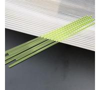 Clear Round Bar Model Material Stick, 50pcs Acrylic Lollipop Stick, Multiple Colors Acrylic Round Rods, Candy Cake Decoration Sticks, 4-8inch Cake Pop Sticks(Green,3x200mm)