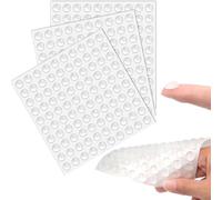 Clear Rubber Feet 250 Pcs 8 * 3mm Small Silicone Rubber Bumper Pads Self Adhesive Furniture Coaster Feet Anti Door Slam Cupboard Door Stoppers for Wall and Wooden Floor