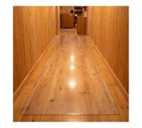 Clear Runner Rug, 6/8/10/12/20 Ft Wide Living Room Floor Mat Plastic Vinyl, Hardwood Floors Protector for Kitchen/Doorway(91x153cm)