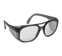 Clear Safety Spectacles - Moulded Side & Brow Protection - Abrasion Resistant