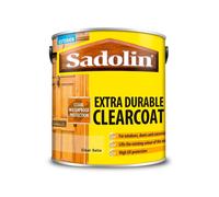 (Clear Satin, 2.5L) Sadolin Extra Durable Clearcoat - Clear Gloss - 1L