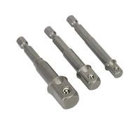 *Clear* Sealey AK4929 Socket Adaptor Set 3pc Power Tool