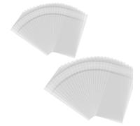 Clear Self-adhesive Bags 300 Pack, 7 x 14CM Cellophane Bags, Cello Bag for Bakery Snacks, Candy, Biscuit, Jewelry, Crafts