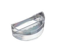 Clear Semi Circular Refraction Water Tray for School Physics Labs Science Enthusiasts Physics Educational Tool Light Refraction Demonstration Tool