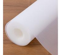 Clear Shelf Liners for Kitchen Cabinets Waterproof Drawer Liners Kitchen Shelf Liner Non-Adhesive EVA Refrigerator Liners Oil-Proof Fridge Mat for Cabinet, Drawer, Cupboard 30cm x 300cm