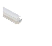 Clear Shower Screen Seal Strip 1pcs 1m/5m/10Meter T Shape Silicone Sealing Strip Rubber Weatherstrip T-Type Ditch Cover Kitchen Slit Waterproof Heat Resistant(T-30,10M)