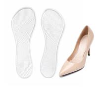 Clear Silicone 3/4 Insoles for Women | Non-Slip High Heel Cushion Pads for Foot Pain Relief, Comfortable Half Insoles Women (Size S 35-40)