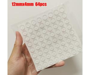 Clear Silicone Anti Slip Bumpers Self Adhesive Cabinet Door Pads