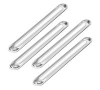 Clear Silicone Door Bumpers for Walls - 4pcs Cabinet & Drawer Protectors, Transparent Wall Guards with Strong Adhesive