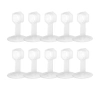 Clear Silicone Door Stopper Child Safe Adhesive Stopper Reusable Buffer for Various Room Noise Reducing Bumpers