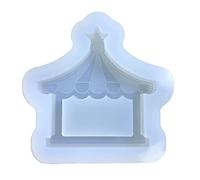 Clear Silicone Molds Resin Casting Shaker Mold Resin Epoxy Mold for Pendant Keychain Jewelry Making Molds