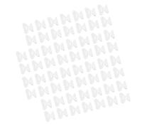 Clear Silicone Nose Cushions 30 Pairs 1mm Thick Anti Slip Adhesive Pad for Most Frame Glasses