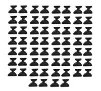 Clear Silicone Nose Cushions 30 Pairs 1mm Thick Anti Slip Adhesive Pad for Most Frame Glasses