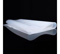 Clear Silicone Rubber Sheet Plate Resist Mat, 500x500mm High Temp Transparent Heat Resistant Gasket Super Clear Flexible, Thickness 0.5mm-10mm(500 * 500 * 3mm)