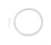 Clear Silicone Sealing Ring for 22cm Pressure Cooker High Elasticity Rubber Gasket for Electric Cookers Replacement Seal for Fast Cooking Pots 22cm Diameter Silicone Gasket for Safe Pressure (2.8L)