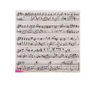 Clear Silicone Stamp Music Score Rubber Seal Paper Card Craft Art Handmade Photos Album Making Decorating