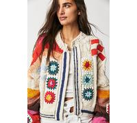 Clear Skies Cardi at Free People in Cream Combo, Size: Medium - female