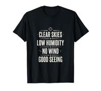 Clear Skies Good Seeing Astrophotography T-Shirt
