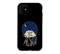 CLEAR SKY CALM Astronomy Night Telescope Star Party Case for iPhone 11