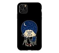 CLEAR SKY CALM Astronomy Night Telescope Star Party Case for iPhone 11 Pro Max