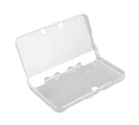 Clear Snap On Hard Plastic Protective Shell Armour Case Cover, Compatible with Nintendo NEW 3DS XL