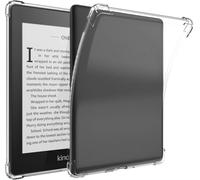 Clear Soft Flexible Compatible With 7 Inch Kindle Paperwhite 12th Gen 2024 Case and Kindle Colorsoft,Ultra Slim TPU Back Cover,Reinforced Edge Corners Scratch-Proof Lightweight (Anti-fall shell)