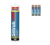 Clear Soudal Silicone Sealant Slirub LMN All Purpose External Low Modulus Neutral Cureal Low Modulus Neutral Cure
