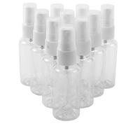 Clear Spray Bottles 30ml Pack of 10, Empty Cosmetic Mist Containers