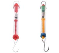 Clear Spring Scale 500g / 5N Weight Capacity Easy to Operate Portable for Teaching Laboratory Equipment Measuring Instruments for Machine Shop