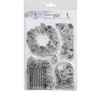 Clear Stamp Set 6"x8" The secret garden